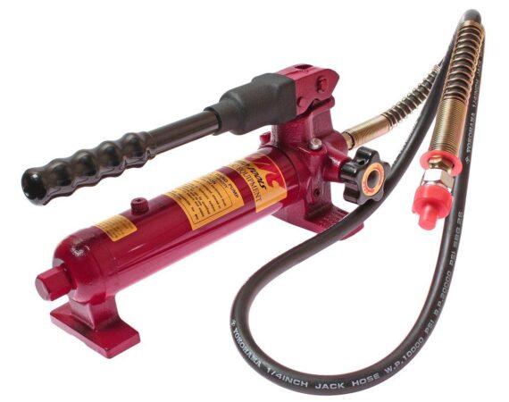 Насос гидравлический ручной 10 тонн, заправочная емкость 350см3