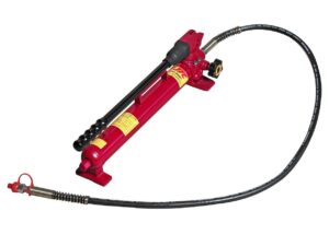 Насос гидравлический ручной 10 тонн двухскоростной, заправочная 600см3