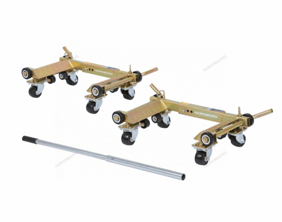 Тележка под колесо для перемещения авто (комплект 2 шт.)