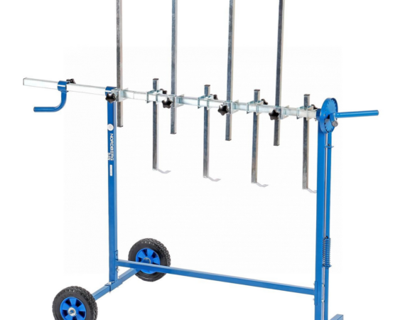 Стенд для окраски деталей, вращающийся