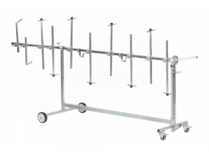 Стенд для окраски деталей, вращающийся, усиленный