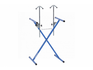 Стенд для покраски деталей Х-образный с регулируемыми держателями