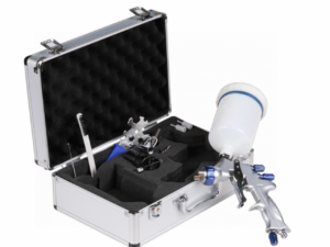 Краскопульт LVMP с верхним бачком, сопло 1,3 мм, алюминиевый кейс