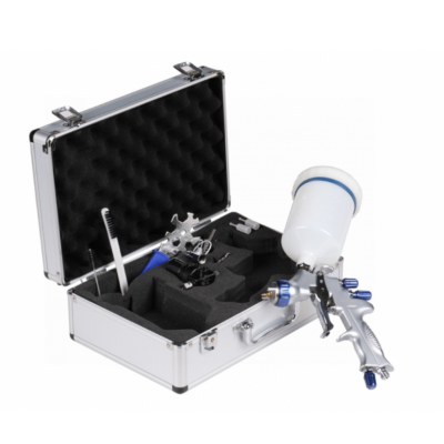 Краскопульт Lvmp С Верхним Бачком, Сопло 1,3 Мм, Алюминиевый Кейс